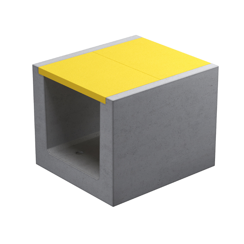 FRP Pultruded Plank Trench Covers Singapore B125 Load Rated Fibex